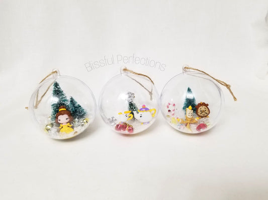 Beauty and the Beast Ornaments