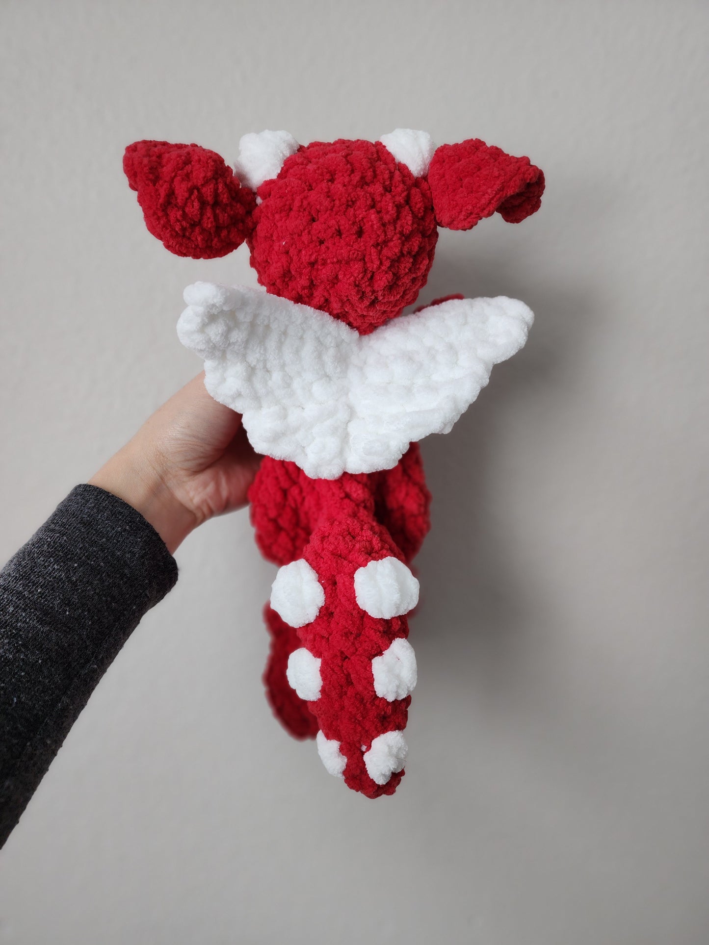 Mini Dakota Dragon Snuggler - Red